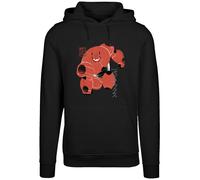 F4NT4STIC Sweat-shirt 'Big Hero 6 Baymax Suite Pose' rouge / noir, Taille L