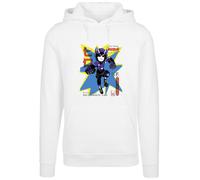 F4NT4STIC Sweat-shirt 'Big Hero 6 Hiro Manga' mélange de couleurs / blanc, Taille 4XL