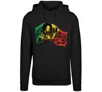 F4NT4STIC Sweat-shirt 'Bob Marley Chords Reggae Music' jaune / vert / rouge / noir, Taille XXL