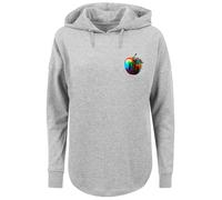 F4NT4STIC Sweat-shirt 'Colorfood Collection - Rainbow Apple' mélange de couleurs, Taille L