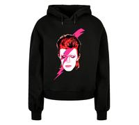 F4NT4STIC Sweat-shirt 'David Bowie' rouge sang / noir / blanc, Taille 4XL