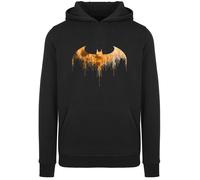 F4NT4STIC Sweat-shirt 'DC Comics Batman Arkham Knight Halloween Moon' marron / orange pastel / orange clair / noir, Taille 5XL