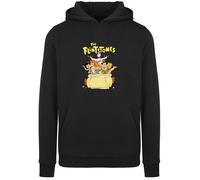 F4NT4STIC Sweat-shirt 'Die Familie Feuerstein The The Ride' jaune / orange / rouge / noir, Taille L