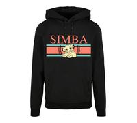 F4NT4STIC Sweat-shirt 'Disney König der Löwen Simba Stripes' mélange de couleurs / noir, Taille XS