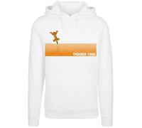 F4NT4STIC Sweat-shirt 'Disney Winnie Puuh Der Bär Tigger 1968' orange / rouge sang / blanc, Taille 5XL
