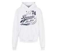 F4NT4STIC Sweat-shirt 'Elton John Bennie And The Jets' gentiane / blanc, Taille 5XL