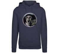 F4NT4STIC Sweat-shirt 'Elton John Vintage Circle' bleu foncé / noir, Taille M