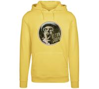 F4NT4STIC Sweat-shirt 'Elton John Vintage Circle' jaune / noir, Taille S