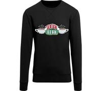 F4NT4STIC Sweat-shirt 'Friends Central Perk Sketch' jade / rouge / noir / blanc, Taille M