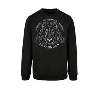 F4NT4STIC Sweat-shirt 'Harry Potter Gryffindor Seal' gris / noir, Taille M