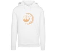 F4NT4STIC Sweat-shirt 'Harry Potter Hogwarts Moon' camel / blanc, Taille XL