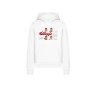 F4NT4STIC Sweat-shirt 'Kellogg's Corn Flakes Cereal Box Children Retro' mélange de couleurs / blanc, Taille L