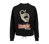 F4NT4STIC Sweat-shirt 'Kiss Demon Rock' pierre / melon / noir, Taille XL
