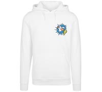 F4NT4STIC Sweat-shirt 'Looney Tunes Bugs Bunny Carrot Breast Print' mélange de couleurs / blanc, Taille M