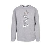 F4NT4STIC Sweat-shirt 'Looney Tunes Bugs Bunny' gris / rose / noir / blanc, Taille XXL