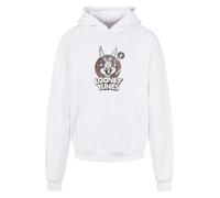 F4NT4STIC Sweat-shirt 'Looney Tunes Bugs Bunny' marron / gris / gris foncé / blanc, Taille L