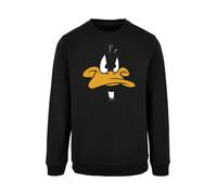 F4NT4STIC Sweat-shirt 'Looney Tunes Daffy Duck' orange / noir / blanc, Taille XXL