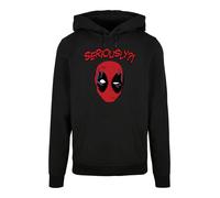 F4NT4STIC Sweat-shirt 'Marvel Deadpool Seriously - Color' rouge / noir / blanc, Taille 4XL