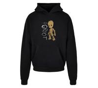 F4NT4STIC Sweat-shirt 'Marvel Guardians of the Galaxy Groot' marron / vert clair / noir / blanc, Taille XS