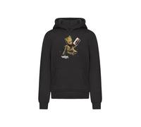 F4NT4STIC Sweat-shirt 'Marvel Guardians Of The Galaxy Vol2 Groot Tape' cappuccino / noir, Taille 122-128