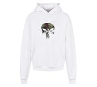 F4NT4STIC Sweat-shirt 'Marvel Punisher TV Camo Skull' brun foncé / vert / kaki / blanc, Taille XL