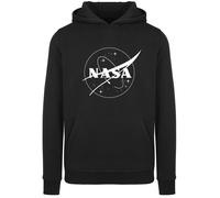 F4NT4STIC Sweat-shirt 'Nasa Classic Insignia' noir / blanc, Taille 4XL