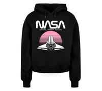 F4NT4STIC Sweat-shirt 'NASA ' gris / rose / noir / blanc, Taille XXXL