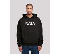 F4NT4STIC Sweat-shirt 'NASA ' noir / blanc, Taille 4XL