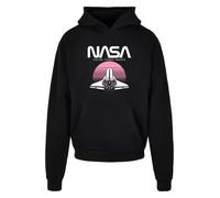F4NT4STIC Sweat-shirt 'NASA Space Shuttle Sunset' gris / éosine / noir / blanc, Taille XXXL
