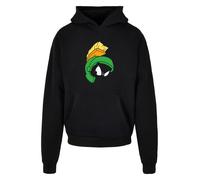 F4NT4STIC Sweat-shirt 'Premium Marvin The Martian Face' jaune / vert gazon / orange / noir, Taille 5XL