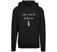 F4NT4STIC Sweat-shirt 'Rockin around the Christmas Weihnachten' vert / noir / blanc, Taille XS