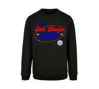 F4NT4STIC Sweat-shirt 'San Diego' bleu / orange / rouge / noir / blanc, Taille 5XL