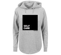 F4NT4STIC Sweat-shirt 'SELF CARE' gris / noir, Taille XS