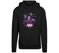 F4NT4STIC Sweat-shirt 'Sex Education Love Mindmaps Netflix TV Series' bleu fumé / violet foncé / noir / blanc, Taille XXXL