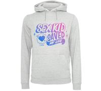 F4NT4STIC Sweat-shirt 'Sex Education Netflix TV Series' bleu / gris chiné / lavande / orchidée, Taille XS