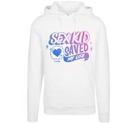 F4NT4STIC Sweat-shirt 'Sex Education Netflix TV Series' bleu / violet / rose / blanc, Taille 4XL