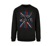 F4NT4STIC Sweat-shirt 'Sex Pistols Anarchy Flag' mélange de couleurs / noir, Taille M