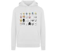 F4NT4STIC Sweat-shirt 'Star Wars Stormtrooper Piloten Helme' blanc, Taille XXXL