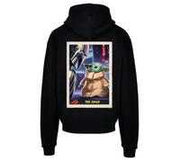 F4NT4STIC Sweat-shirt 'Star Wars The Mandalorian The Child Card' bleu foncé / noisette / vert clair / noir, Taille 4XL