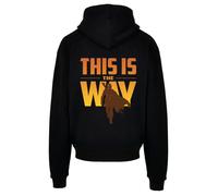 F4NT4STIC Sweat-shirt 'Star Wars The Mandalorian This Is The Way' marron / jaune / orange / noir, Taille XXL