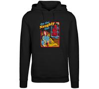 F4NT4STIC Sweat-shirt 'Stranger Things Naughty List Netflix TV Series' bleu / jaune / rouge / noir, Taille S