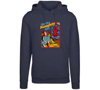 F4NT4STIC Sweat-shirt 'Stranger Things Naughty List Netflix TV Series' bleu marine / mélange de couleurs, Taille M