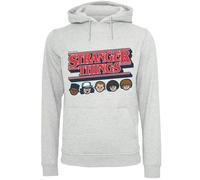 F4NT4STIC Sweat-shirt 'Stranger Things Netflix TV Series' gris / mélange de couleurs, Taille XS