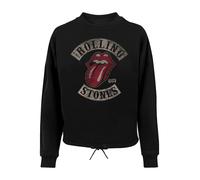 F4NT4STIC Sweat-shirt 'The Rolling Stones Tour '78' rouge / noir, Taille XS