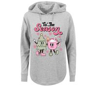 F4NT4STIC Sweat-shirt 'Tis The Season Christmas Tree Cocoa' gris / mélange de couleurs, Taille XS