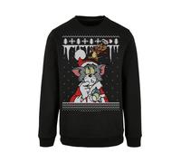 F4NT4STIC Sweat-shirt 'Tom und Jerry Christmas Fair Isle' mélange de couleurs / noir, Taille S