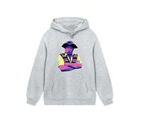 F4NT4STIC Sweat-shirt 'TV Times Benny Hill In Character 1989 Pop Art' gris / mélange de couleurs, Taille XXXL