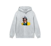 F4NT4STIC Sweat-shirt 'TV Times Elton John At The Piano 1977' beige / jaune / gris chiné / noir, Taille XS