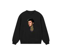 F4NT4STIC Sweat-shirt 'TV Times Pop Star David Bowie 1977' noisette / vert / violet foncé / noir, Taille XXL