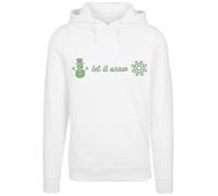 F4NT4STIC Sweat-shirt 'Weihnachten let it snow' blanc, Taille XL
